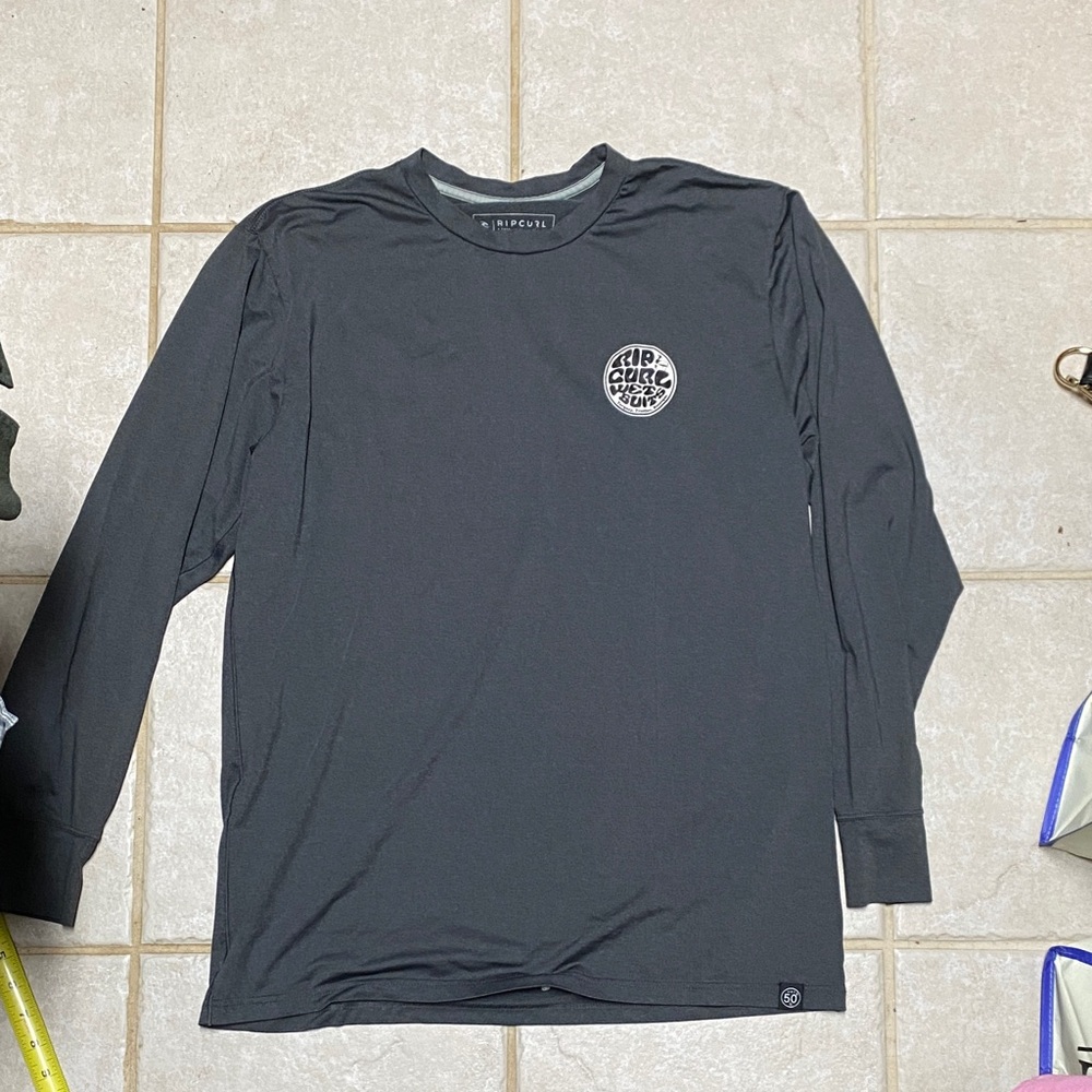 Rip Curl Men's Dark Gray Long Sleeve Tee